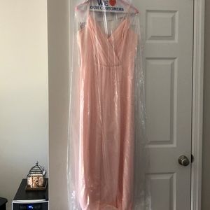 David’s bridal bridesmaid dress